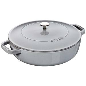 ストウブ Staub ストウブ ピコ ココット ブレイザーソテーパン 26cm グレー 40506-543 Staub