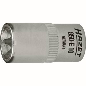 ハゼット HAZET HAZET 850-E10 E型トルクスソケット 差込角6.35mm 呼びE10 ハゼット