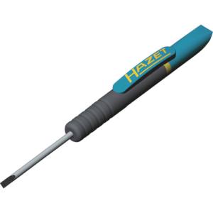 ハゼット HAZET HAZET 805C-25 ポケットクリップ付調整ドライバー兼スクレパー ハゼット
