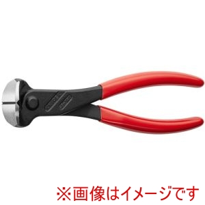 クニペックスツールズ KNIPEX クニペックス 6801-180SB エンドカッティングニッパー 180mm SB店頭展示パッケージ仕様