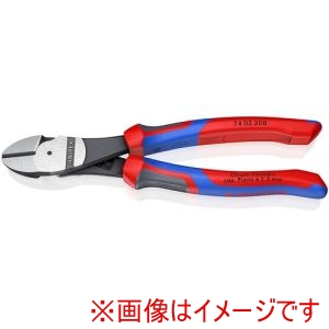 クニペックスツールズ KNIPEX クニペックス 7402-200SB 強力型ニッパー コンフォートハンドル 200mm SB店頭展示パッケージ仕様