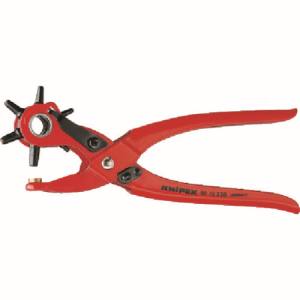 クニペックスツールズ KNIPEX KNIPEX 9070-220 6穴パンチプライヤー クニペックスツールズ