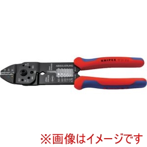 クニペックスツールズ KNIPEX クニペックス 9721-215 圧着ペンチ 230mm