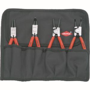 クニペックスツールズ KNIPEX KNIPEX 1956 4本組 スナップリングプライヤー クニペックスツールズ