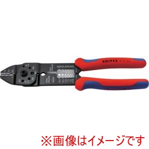 クニペックスツールズ KNIPEX クニペックス 9721-215SB ブリスターパック仕様 圧着ペンチ 230mm