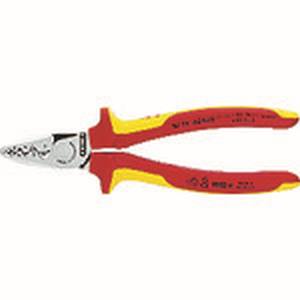 クニペックスツールズ KNIPEX KNIPEX 9778-180 エンドスリーブ用絶縁圧着ペンチ クニペックスツールズ