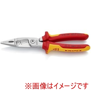 クニペックスツールズ KNIPEX クニペックス 1386-200SB 絶縁エレクトロプライヤー SB店頭展示パッケージ仕様