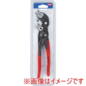 クニペックスツールズ KNIPEX クニペックス 003120V01 ウォーターポンププライヤー コブラ2点セット ソフトプラスチックハンドル