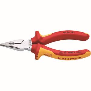 クニペックスツールズ KNIPEX KNIPEX 826145 1000V絶縁ニードルノーズペンチ 145mm クニペックスツールズ