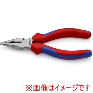 クニペックスツールズ KNIPEX クニペックス 0822-145SB ニードルノーズペンチ コンフォートハンドル 145mm SB店頭展示パッケージ仕様