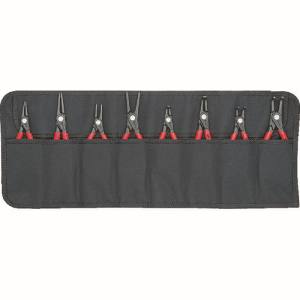 クニペックスツールズ KNIPEX KNIPEX 001958V02 8本組 精密スナップリングプライヤー クニペックスツールズ