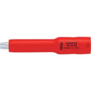 クニペックスツールズ KNIPEX KNIPEX 9829-50 1000V絶縁ソケットT×50 クニペックスツールズ