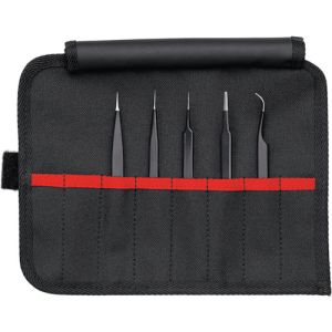 クニペックスツールズ KNIPEX クニペックスツールズ 9200-01ESD 汎用ピンセット5本組セット