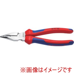 クニペックスツールズ KNIPEX クニペックス 0825-185 ニードルノーズペンチ コンフォートハンドル クロムメッキ仕上げ 185mm