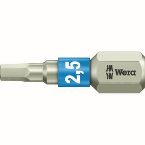 ヴェラ Wera Wera 71072 3840/1 ステンレストーションビット ヘキサゴン2.5X25 ヴェラ