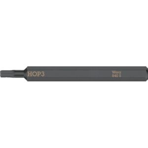 ヴェラ Wera ヴェラ 018150 貫通専用差替ビット 対辺3.0mm