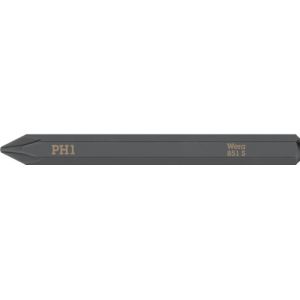 ヴェラ Wera ヴェラ 018160 貫通専用差替ビット PH1
