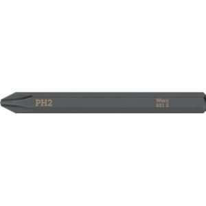 ヴェラ Wera ヴェラ 018161 貫通専用差替ビット PH2
