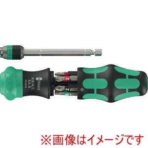 Wera Wera 51513 ラチェット式ドライバー クラフトフォーム コンパクト 20 RA-R