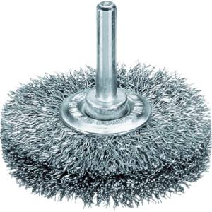 LESSMANN LESSMANN 416142 軸付ホイルブラシ 鋼線 0.2 φ60