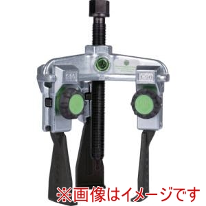 クッコ クッコ 30-1XS スライド式ギヤプーラー 3本アーム 薄爪 固定ノブ付き 最大径90mm 深さ100mm