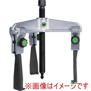 クッコ クッコ 30-20XS スライド式ギヤプーラー 3本アーム 薄爪 固定ノブ付き 最大径200mm 深さ150mm