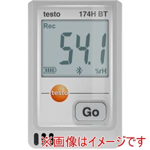 テストー TESTO テストー 0572 1743 01 温湿度データロガー Bluetooth testo 174H BT 白
