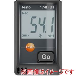 テストー TESTO テストー 0572 1743 02 温湿度データロガー Bluetooth testo 174H BT 黒