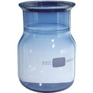 ショット Schott セパラブルフラスコ 円筒形丸底 DURAN 4000mL 1-8492-04 243907106 メーカー直送 代引不可 沖縄 離島不可
