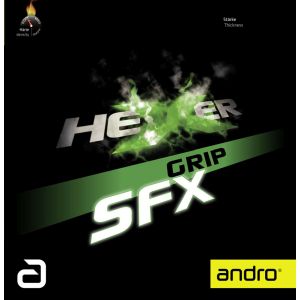 アンドロ andro アンドロ andro 裏ソフトラバー ヘキサーグリップ エフエックス レッド RD 1.7mm 112294