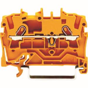 ワゴジャパン WAGO WAGO 2001-1202-PK スプリング式中継端子台 2001シリーズ2線式用 橙色 ワゴジャパン