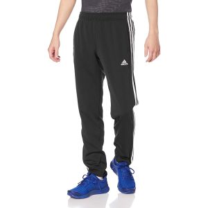 アディダス adidas アディダス JKL60 M MH 3ST ウォームアップ パンツ ブラック×ホワイト J/M adidas