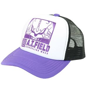 角利産業 KAKURI 角利産業 A T FIELD メッシュキャップ パープル 初号機 EV-19PR