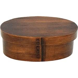 かのりゅう かのりゅう 食洗 曲げわっぱ弁当箱S ブラウン