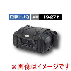 タナックス TANAX TANAX MFK-1000 ツーリング用バッグ ミニフィールドシートバッグ 目安 日帰り～1泊 容量 19～27L 最大積載量 7kg