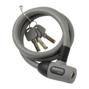 ニッコー NIKKO ニッコー N646W-900P ワイヤー錠 グレー