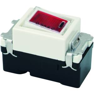 神保電器 神保電器 JEC-BN-1MLCL PW オーロラマークスイッチ 片切 ピュアホワイト