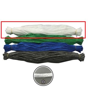 水上 MIZUKAMI 水上 ファースト シートひも 白 65cm 1000本セット 0953-00051