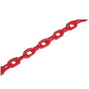 水上 MIZUKAMI PCチェーン 赤色 6mm×30m PCR-630 0968-00813