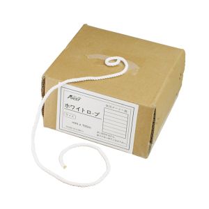 水上 MIZUKAMI トラック用ホワイトロープ φ12×100m 0953-02012