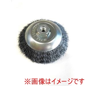 高島産業 高島産業 BM-100 ベベルブラシ 電動工具用 ベベル型 100xM10x67 SW-0.3
