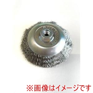 高島産業 高島産業 BMS-100 ベベルブラシ 電動工具用 ベベル型 100xM10x67 SUS-0.3