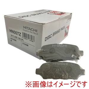 アステモ Astemo  アステモ HN007Z ディスクブレーキパッド リア 主な適合車種:セレナ C25系 07.03～10.06 純正品番:AY060-NS047等