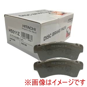 アステモ Astemo  アステモ HS011Z ディスクブレーキパッド フロント 主な適合車種:ワゴンR MH55S 17.02～ 純正品番:1A24-33-23Z等