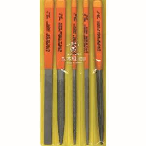 ツボサン TSUBOSAN ツボサン ST005-03 組ヤスリセット 5本組 細目