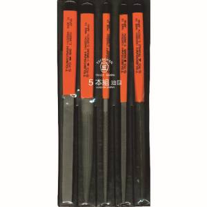 ツボサン TSUBOSAN ツボサン ST005-04 組ヤスリセット5本組 油目