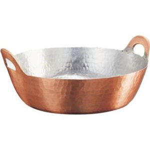新光金属 新光金属 新鎚器銅器 天ぷら鍋 24cm SN-4 メーカー直送 代引不可 北海道沖縄離島不可