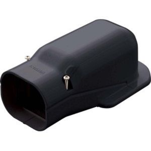 因幡電工 INABA 因幡電工 SW-77K 配管化粧カバー ウォールコーナー 77タイプ ブラック