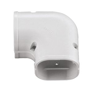 因幡電工 INABA 因幡電工 SK-100W 配管化粧カバー スリムコーナー平面90° 100タイプ ホワイト
