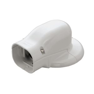 因幡電工 INABA 因幡電工 SWM-100W 配管化粧カバー ウォールコーナー エアコンキャップ用 100タイプ ホワイト